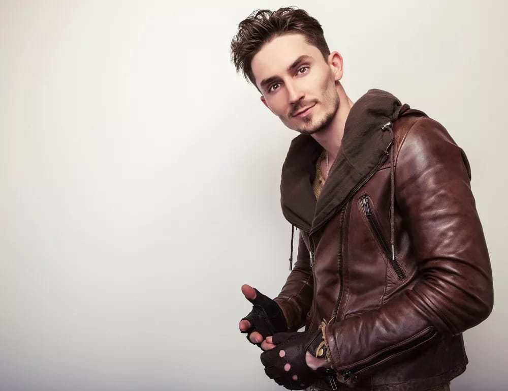 Warum die Herren Lederjacke Schwarz von Crone eine Investition in Qualität ist