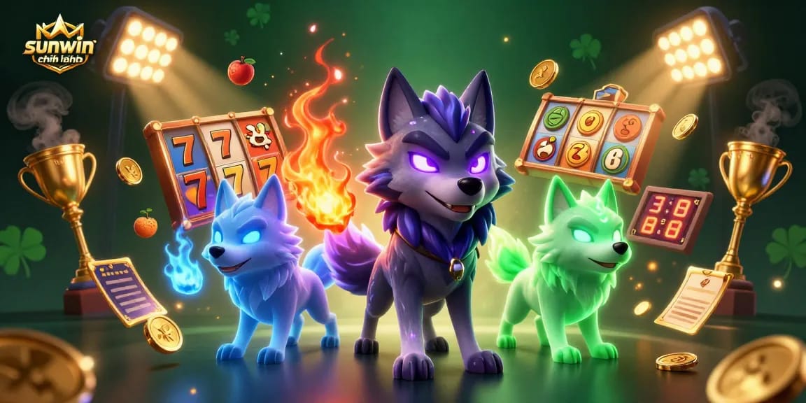 Experience thrilling gameplay at sunwin chính hãng with dynamic slot games and ethereal wolf companions.