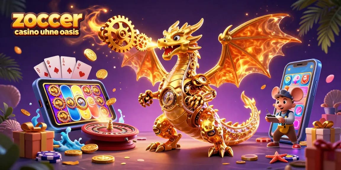 Zoccer Casino ohne Oasis: Hochspannende Casino-Simulation mit begeistert drehenden Spielautomaten und glücklichen Spielern