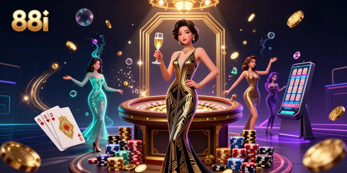 Experience exciting wins at 88i with stylish casino games and elegant atmosphere.