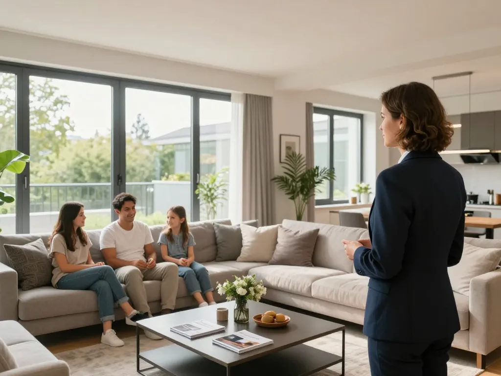 Immobilienmakler Frankfurt Preungesheim präsentiert modernes Familiendomizil in stilvollem Wohnambiente.